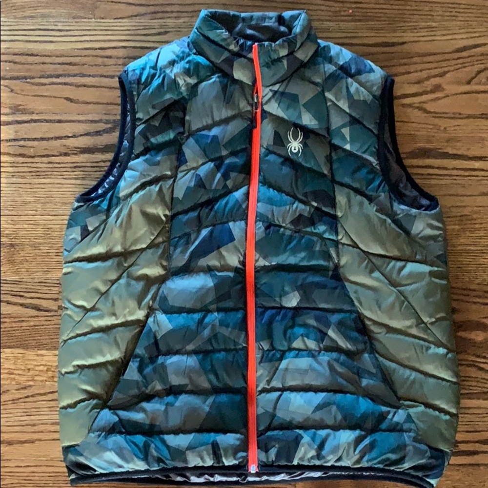 Men’s Spyder Synthetic Down Camo VEST